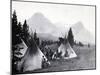 Indians about to Leave for the Hunt-Philip Gendreau-Mounted Photographic Print