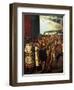 Indians and Spaniards, Detail from Miracle of Virgin of Guadalupe, Mexico-null-Framed Giclee Print