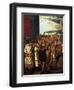 Indians and Spaniards, Detail from Miracle of Virgin of Guadalupe, Mexico-null-Framed Giclee Print