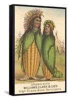 Indians as Ears of Corn-null-Framed Stretched Canvas