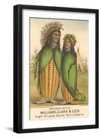 Indians as Ears of Corn-null-Framed Art Print