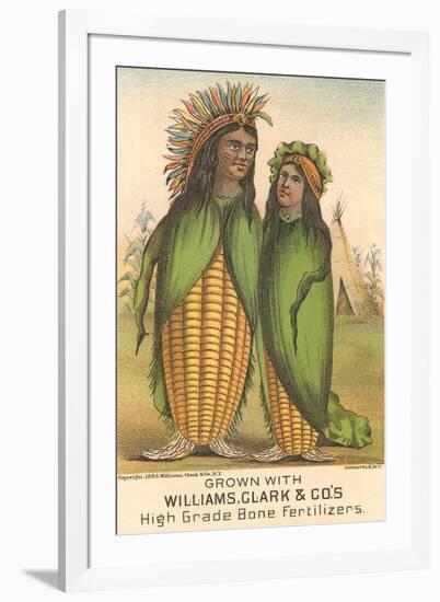 Indians as Ears of Corn-null-Framed Art Print