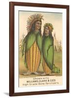 Indians as Ears of Corn-null-Framed Art Print