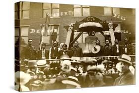 Indians at Liberty Bell, Denver-null-Stretched Canvas