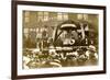 Indians at Liberty Bell, Denver-null-Framed Art Print