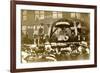 Indians at Liberty Bell, Denver-null-Framed Art Print