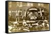 Indians at Liberty Bell, Denver-null-Framed Stretched Canvas