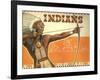 Indians, Bow and Arrow-null-Framed Art Print