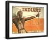 Indians, Bow and Arrow-null-Framed Art Print