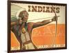 Indians, Bow and Arrow-null-Framed Art Print