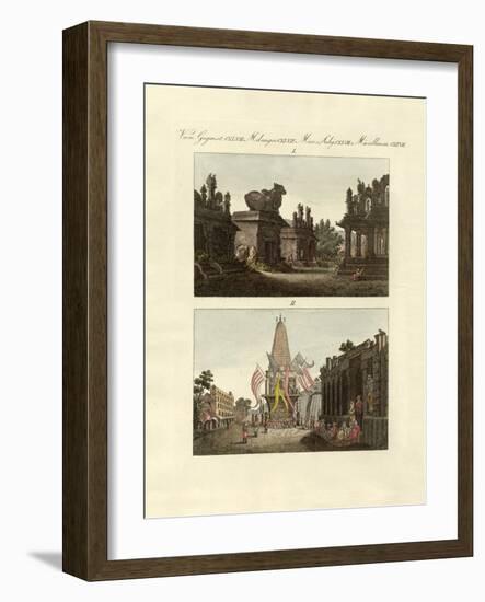 Indians Curiosities-null-Framed Giclee Print