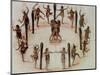 Indians Dancing-John White-Mounted Giclee Print
