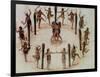 Indians Dancing-John White-Framed Giclee Print