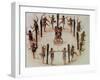 Indians Dancing-John White-Framed Giclee Print