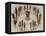 Indians Dancing-John White-Framed Stretched Canvas