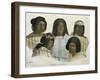 Indians from California-null-Framed Giclee Print