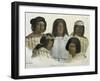 Indians from California-null-Framed Giclee Print