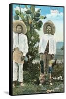 Indians from Central Mexico-null-Framed Stretched Canvas