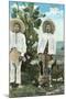 Indians from Central Mexico-null-Mounted Art Print