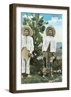 Indians from Central Mexico-null-Framed Art Print