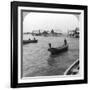 Indians in Log Canoes, Lake Maracaibo, Venezuela, C1900s-null-Framed Photographic Print