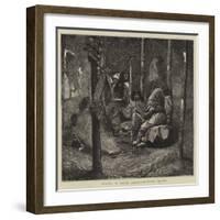 Indians in North America, Pawnee Squaws-Arthur Boyd Houghton-Framed Giclee Print