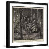 Indians in North America, Pawnee Squaws-Arthur Boyd Houghton-Framed Giclee Print