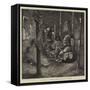 Indians in North America, Pawnee Squaws-Arthur Boyd Houghton-Framed Stretched Canvas