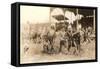 Indians in Wild West Show-null-Framed Stretched Canvas