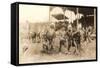 Indians in Wild West Show-null-Framed Stretched Canvas