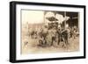 Indians in Wild West Show-null-Framed Art Print