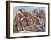 Indians. Iroquois and Chippewa Doctors.-Tarker-Framed Giclee Print