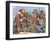 Indians. Iroquois and Chippewa Doctors.-Tarker-Framed Giclee Print