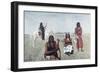 Indians Near Fort Laramie-Albert Bierstadt-Framed Giclee Print