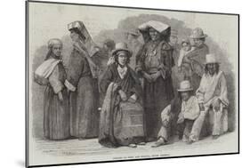 Indians of Peru and Bolivia, South America-null-Mounted Giclee Print