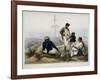 Indians of the Guauchinango Mountains-Carl Nebel-Framed Giclee Print