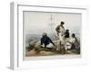 Indians of the Guauchinango Mountains-Carl Nebel-Framed Giclee Print