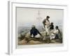 Indians of the Guauchinango Mountains-Carl Nebel-Framed Giclee Print