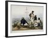 Indians of the Guauchinango Mountains-Carl Nebel-Framed Giclee Print