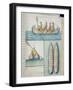 Indians of the South Seas Using Boats Called 'Balds'-null-Framed Giclee Print