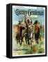 "Indians on Horseback," Country Gentleman Cover, November 1, 1929-Paul Strayer-Framed Stretched Canvas