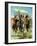 "Indians on Horseback,"November 1, 1929-Paul Strayer-Framed Giclee Print