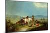 Indians Playing Cards, 1866 (Oil on Canvas)-John Mix Stanley-Mounted Giclee Print
