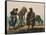 Indians Transporting Coal-null-Framed Stretched Canvas