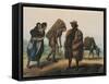 Indians Transporting Coal-null-Framed Stretched Canvas