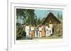 Indians with Shack, Mexico-null-Framed Premium Giclee Print