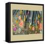INDIENNE FABRIC-Linda Arthurs-Framed Stretched Canvas