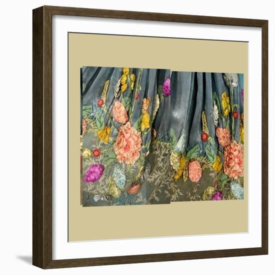 INDIENNE FABRIC-Linda Arthurs-Framed Giclee Print