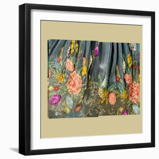 INDIENNE FABRIC-Linda Arthurs-Framed Giclee Print