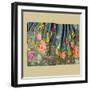 INDIENNE FABRIC-Linda Arthurs-Framed Giclee Print